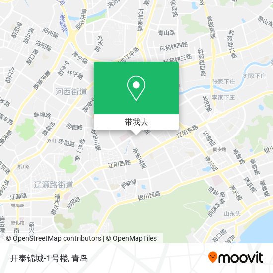 开泰锦城-1号楼地图
