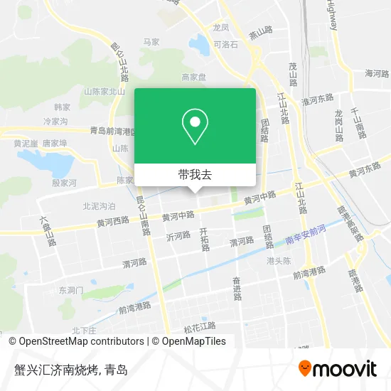 蟹兴汇济南烧烤地图