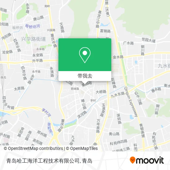青岛哈工海洋工程技术有限公司地图