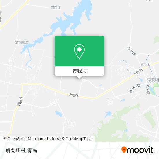 解戈庄村地图