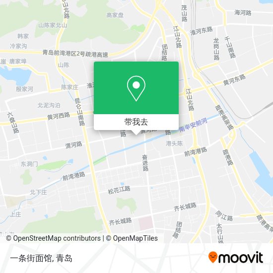 一条街面馆地图