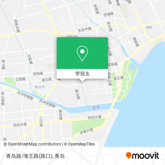 青岛路/海王路(路口)地图