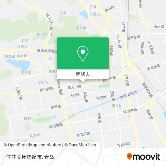 佳佳美床垫超市地图