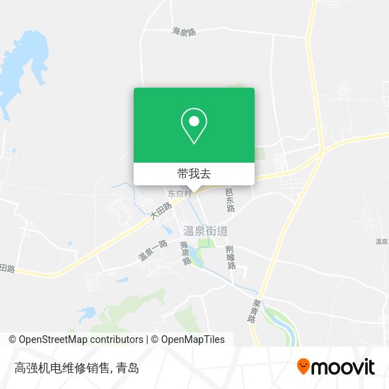 高强机电维修销售地图