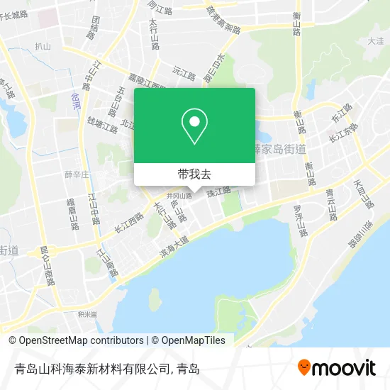 青岛山科海泰新材料有限公司地图