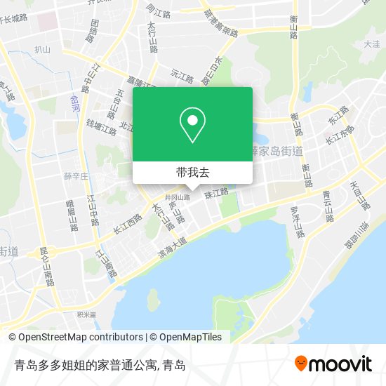 青岛多多姐姐的家普通公寓地图