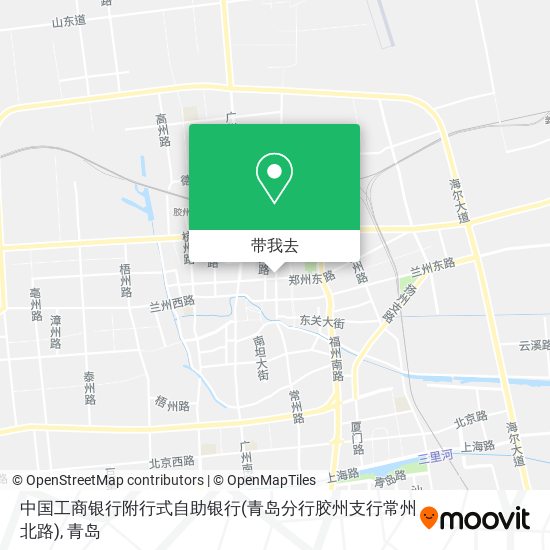 中国工商银行附行式自助银行(青岛分行胶州支行常州北路)地图