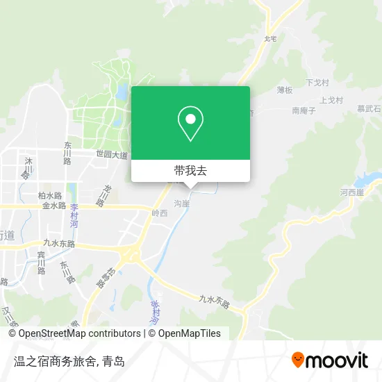 温之宿商务旅舍地图