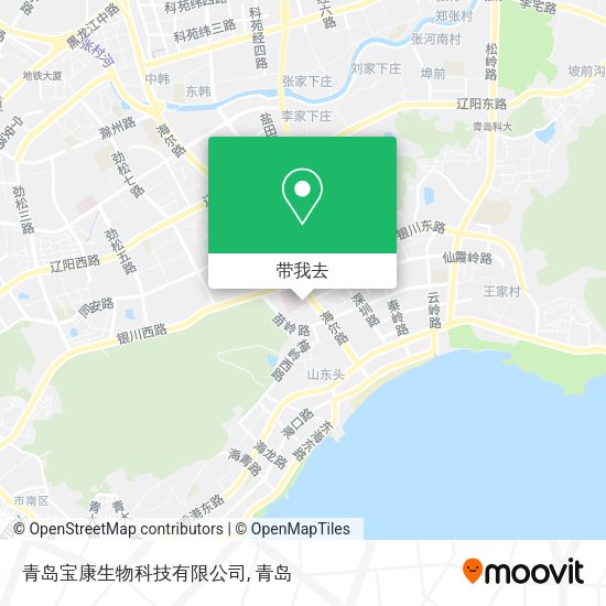 青岛宝康生物科技有限公司地图