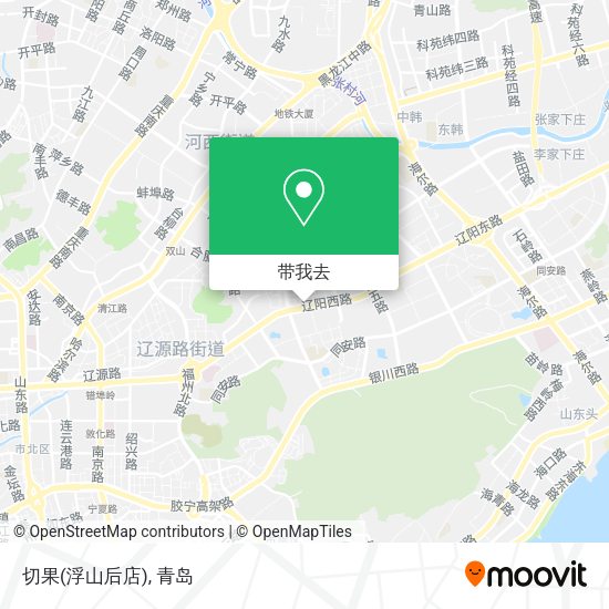 切果(浮山后店)地图