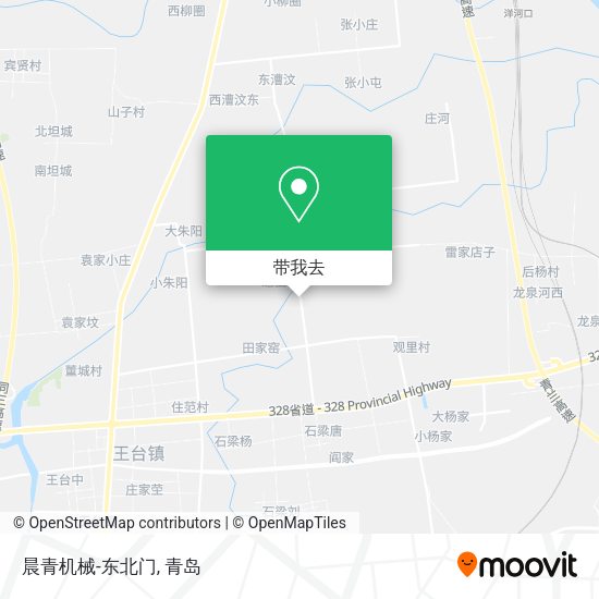 晨青机械-东北门地图