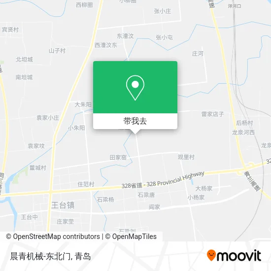 晨青机械-东北门地图