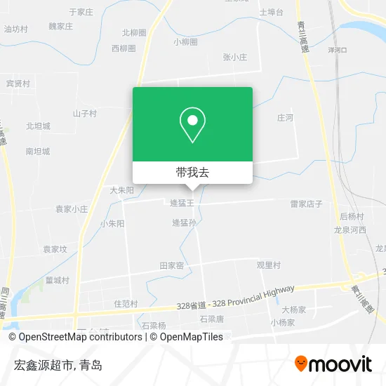 宏鑫源超市地图