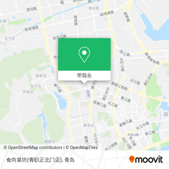 食尚菜坊(青职正北门店)地图