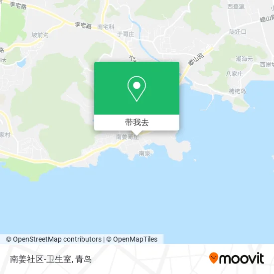 南姜社区-卫生室地图