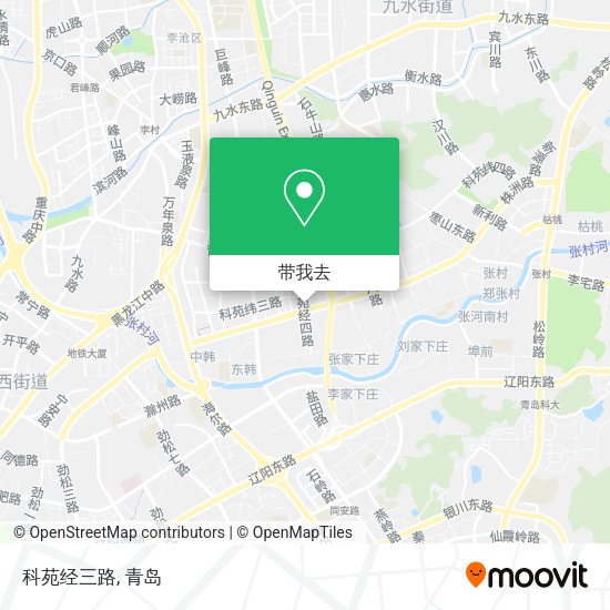 科苑经三路地图