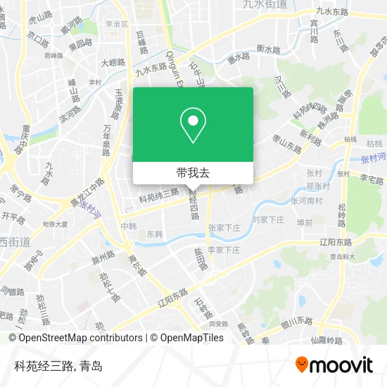 科苑经三路地图