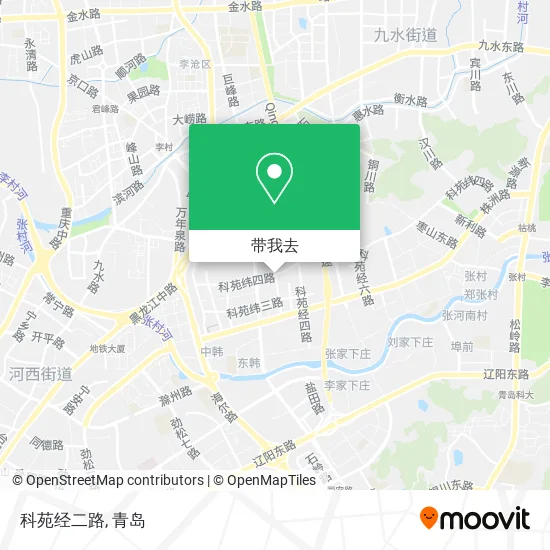 科苑经二路地图