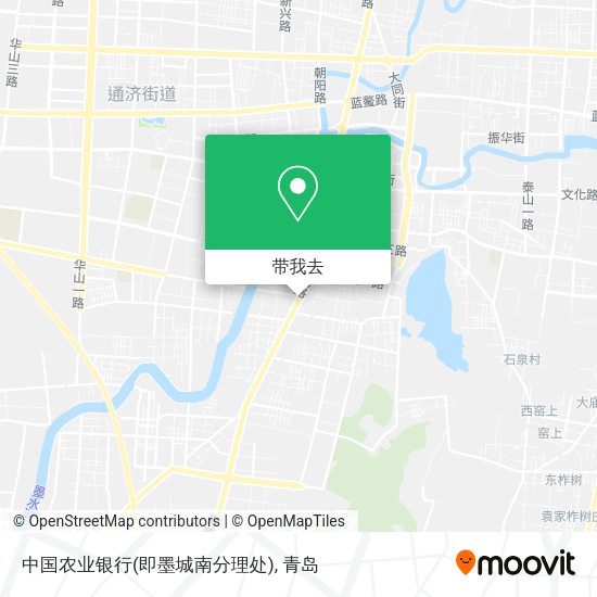 中国农业银行(即墨城南分理处)地图
