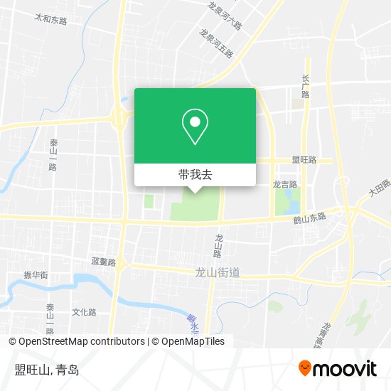 盟旺山地图