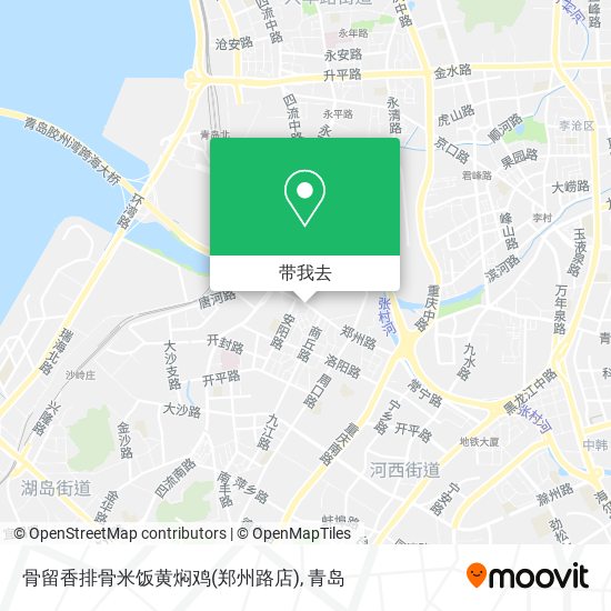 骨留香排骨米饭黄焖鸡(郑州路店)地图