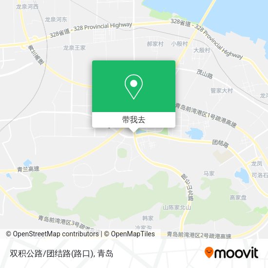 双积公路/团结路(路口)地图