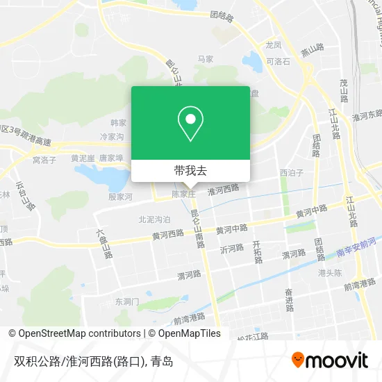 双积公路/淮河西路(路口)地图