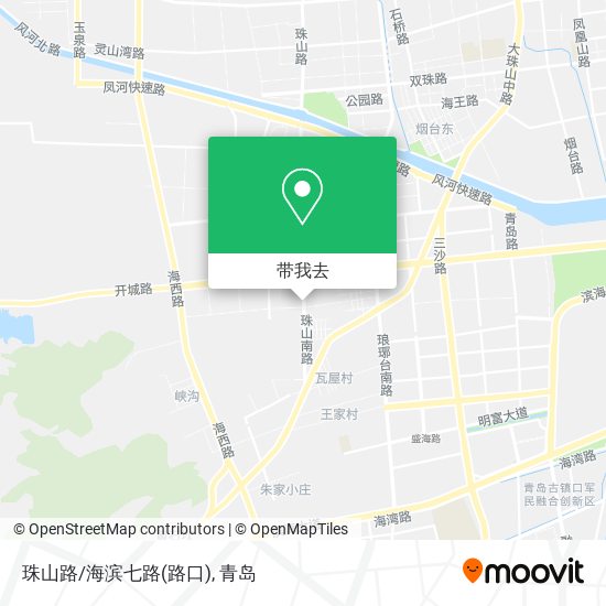 珠山路/海滨七路(路口)地图