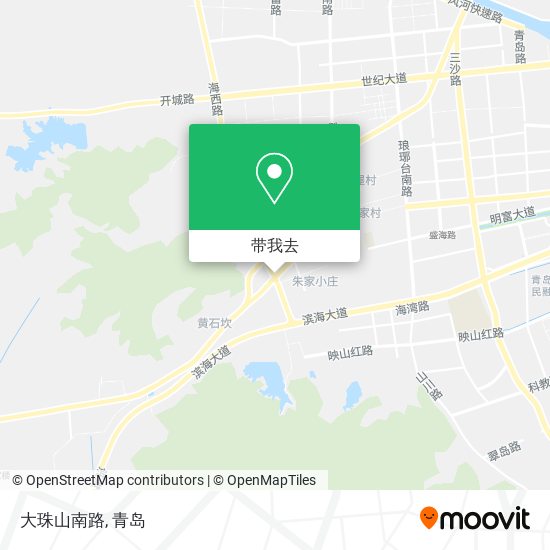 大珠山南路地图