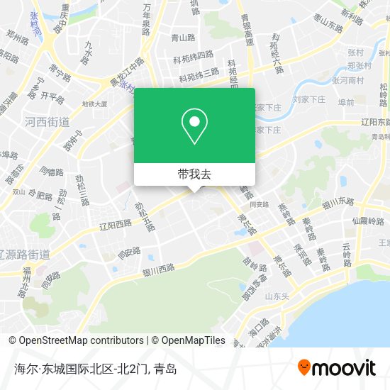 海尔·东城国际北区-北2门地图