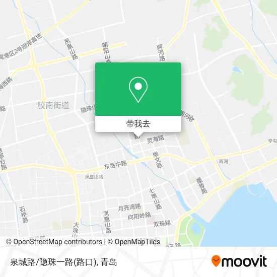 泉城路/隐珠一路(路口)地图