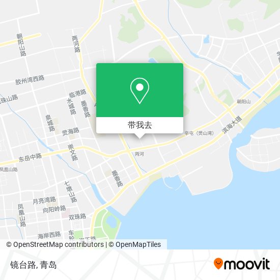 镜台路地图