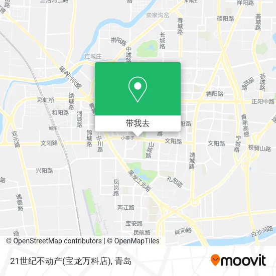 21世纪不动产(宝龙万科店)地图