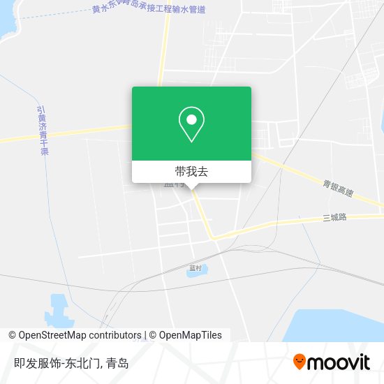 即发服饰-东北门地图
