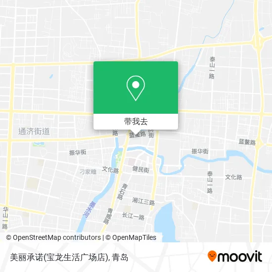 美丽承诺(宝龙生活广场店)地图