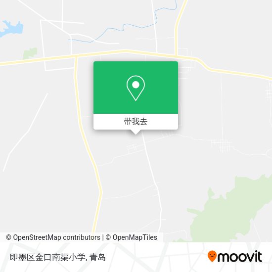即墨区金口南渠小学地图