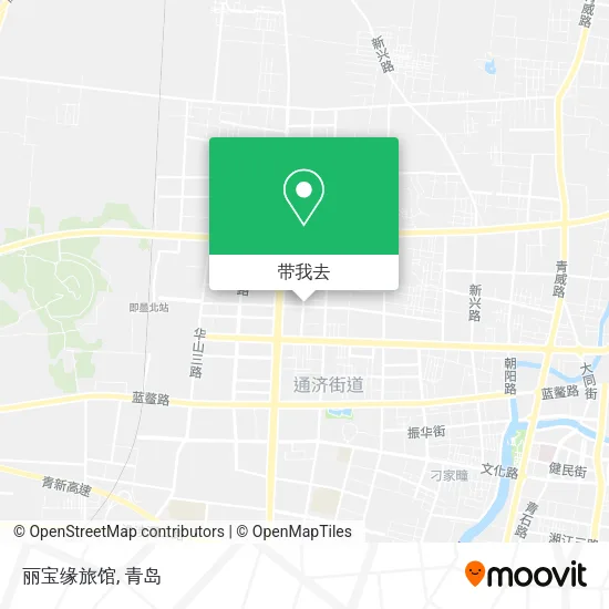 丽宝缘旅馆地图
