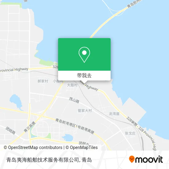 青岛夷海船舶技术服务有限公司地图