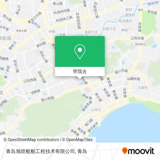 青岛旭煜船舶工程技术有限公司地图