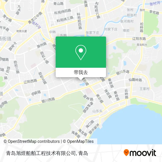 青岛旭煜船舶工程技术有限公司地图