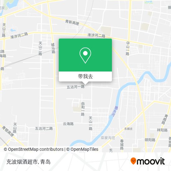充波烟酒超市地图