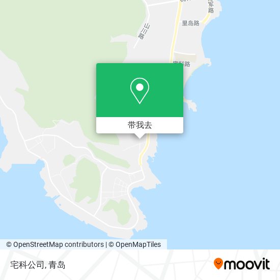 宅科公司地图