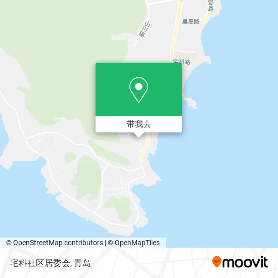 宅科社区居委会地图