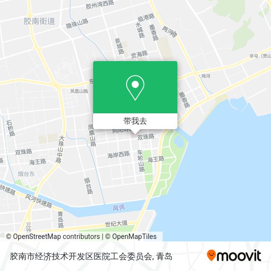 胶南市经济技术开发区医院工会委员会地图