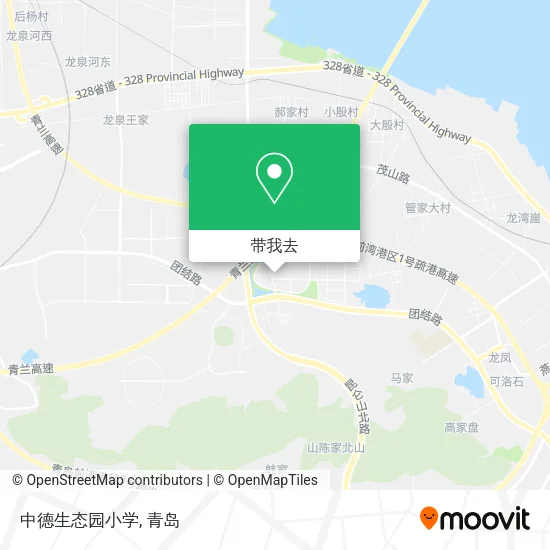 中德生态园小学地图