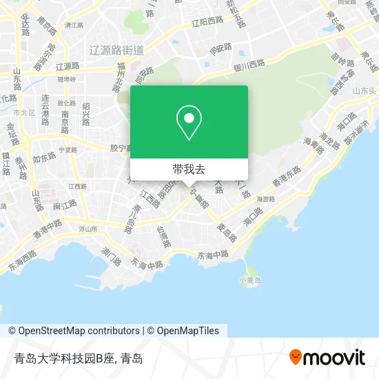 青岛大学科技园B座地图
