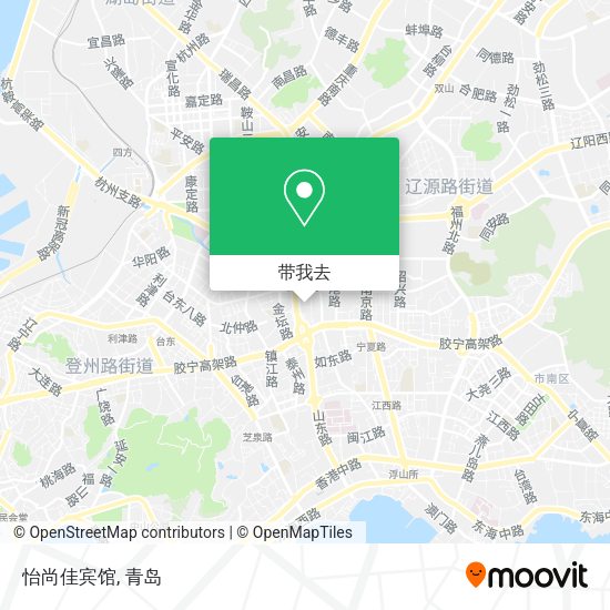 怡尚佳宾馆地图