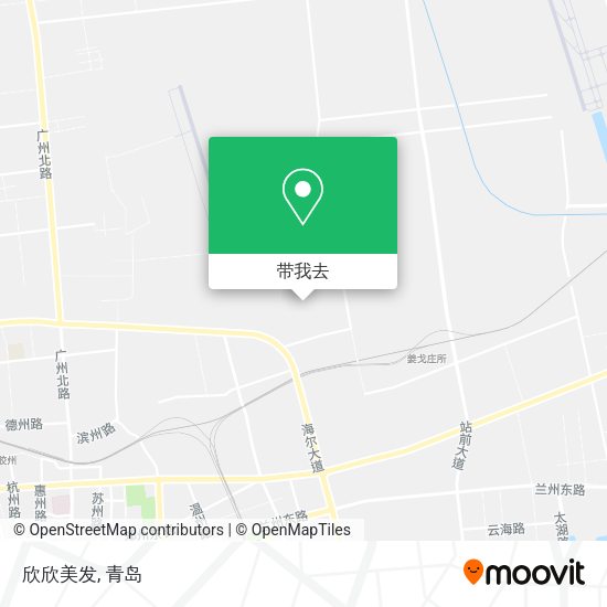 欣欣美发地图