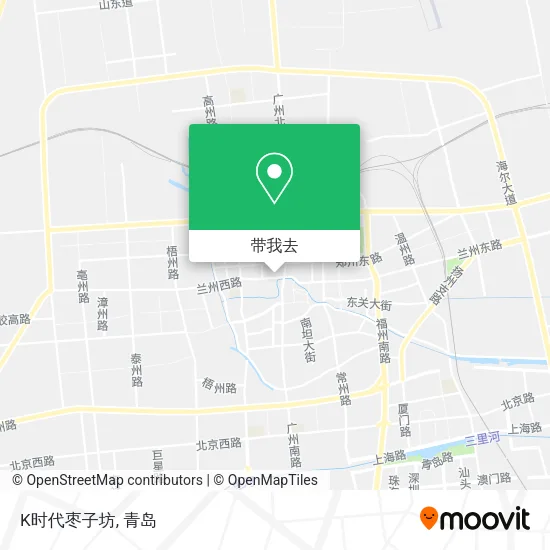 K时代枣子坊地图