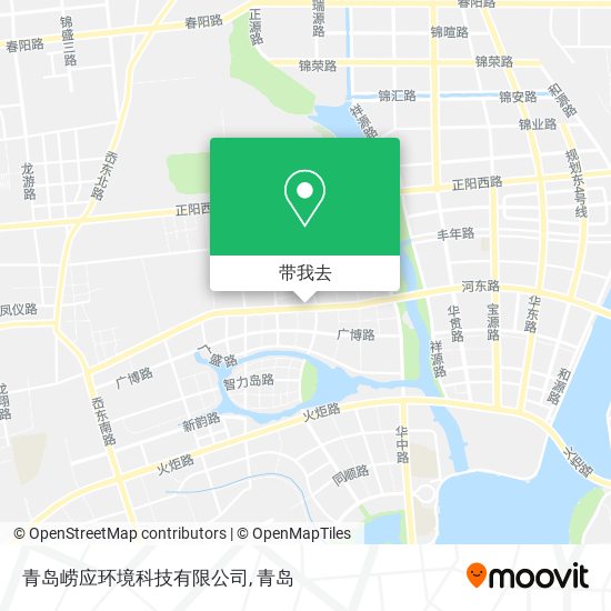 青岛崂应环境科技有限公司地图
